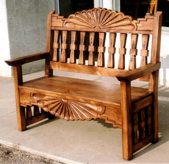 Spanish Colonial Benches